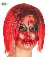 Maska plast priehľadná horor – žena – halloween - Karnevalová maska