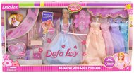 Doll 29cm with a Set of Dresses and Accessories - Doll
