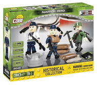 Cobi 3 Figures with Narvik 1940 Accessories - Building Set