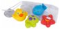 Playgro - Wassertiere mit Netz 4 Stück - Wasserspielzeug