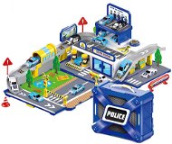 Koffer Polizeiset - Spielzeug-Garage