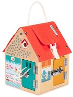 Lilliputiens - Wooden House with Locks - Baby Toy