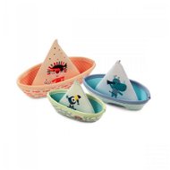 Lilliputiens - 3 Floating Boats - Jungle - Water Toy - Water Toy