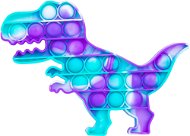 Pop it - Turquoise and Purple Dinosaur - Pop It