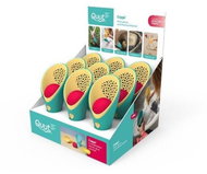 QUUT Cuppi - Shovel with Strainer and Ball Display 9 (Colour: Green + Pink Ball) - Sand Tool Kit