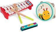 B-Toys Musical Instruments Wooden Mini Melody Band - Instrument Set for Kids