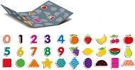 Mágneses puzzle könyv - gyümölcsök és zöldségek - Puzzle