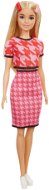 Barbie Modell - rózsaszín szoknya és rövid felső - Játékbaba