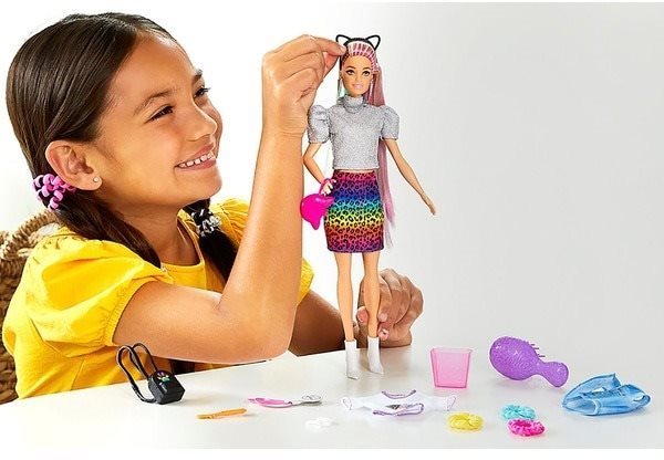 Colour changing hair online doll