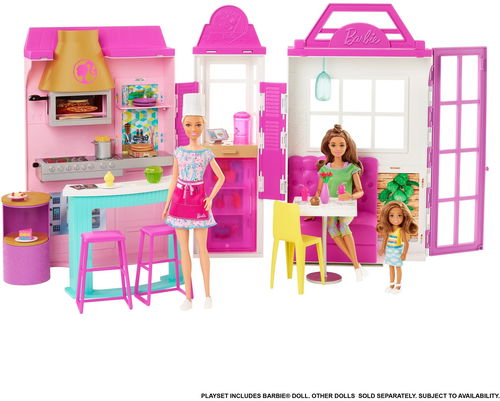 barbie doll game set