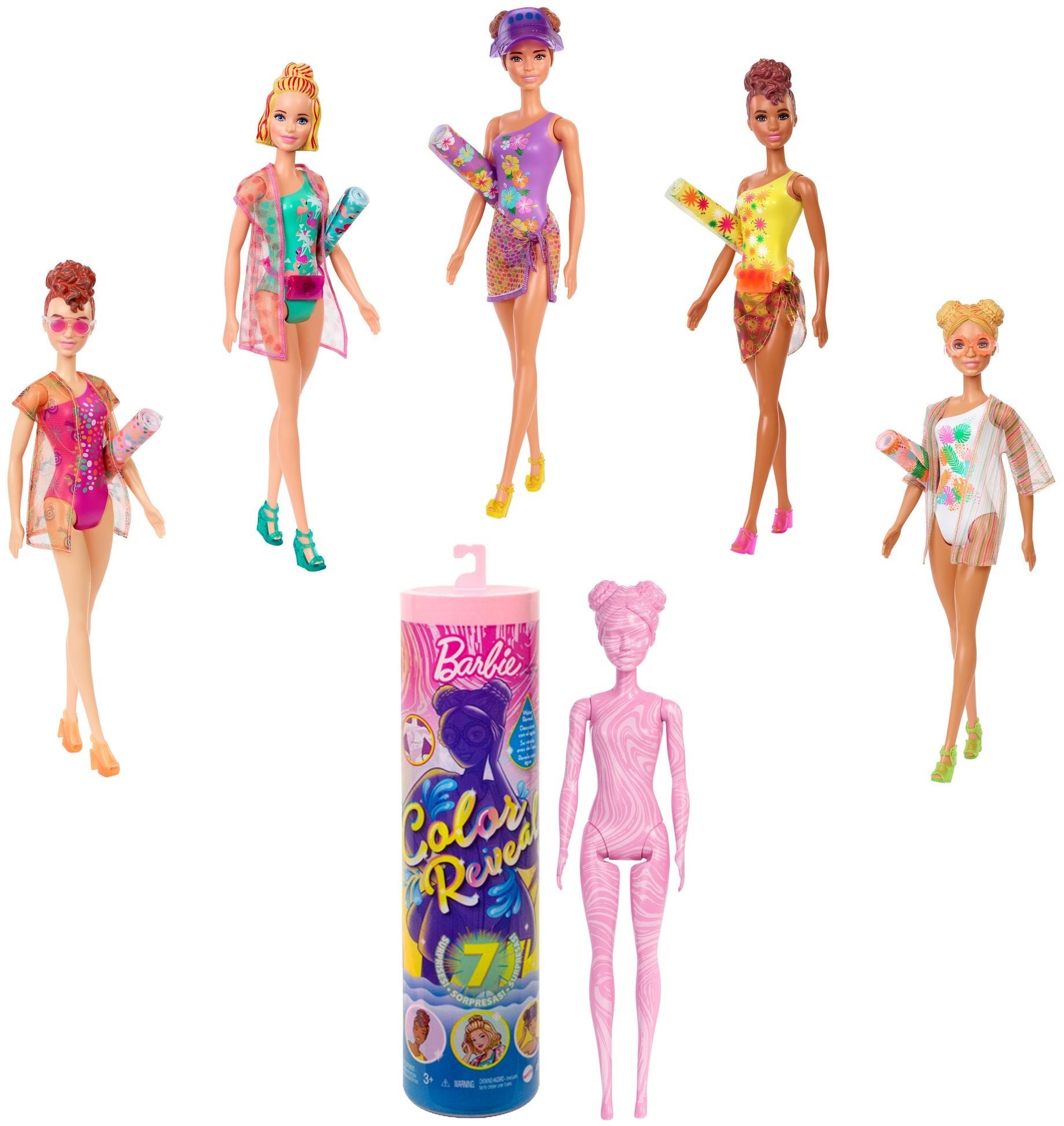 Barbie colour reveal online series