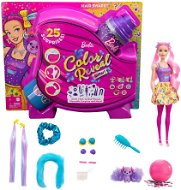 Barbie Color Reveal hajas készlet - rózsaszín haj - Játékbaba