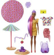 Barbie Color Reveal baba - szórakozással teli hab, piros - Játékbaba