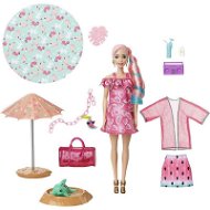 Barbie Color Reveal baba - szórakozással teli hab, rózsaszín - Játékbaba