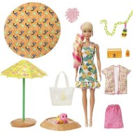 Barbie Color Reveal Puppe Schaum Spaß gelb - Puppe
