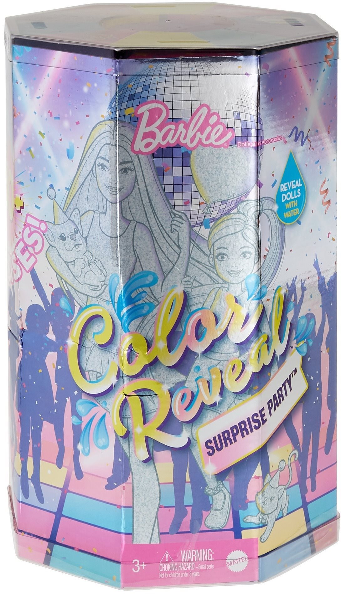 Barbie color reveal discount doll slumber party