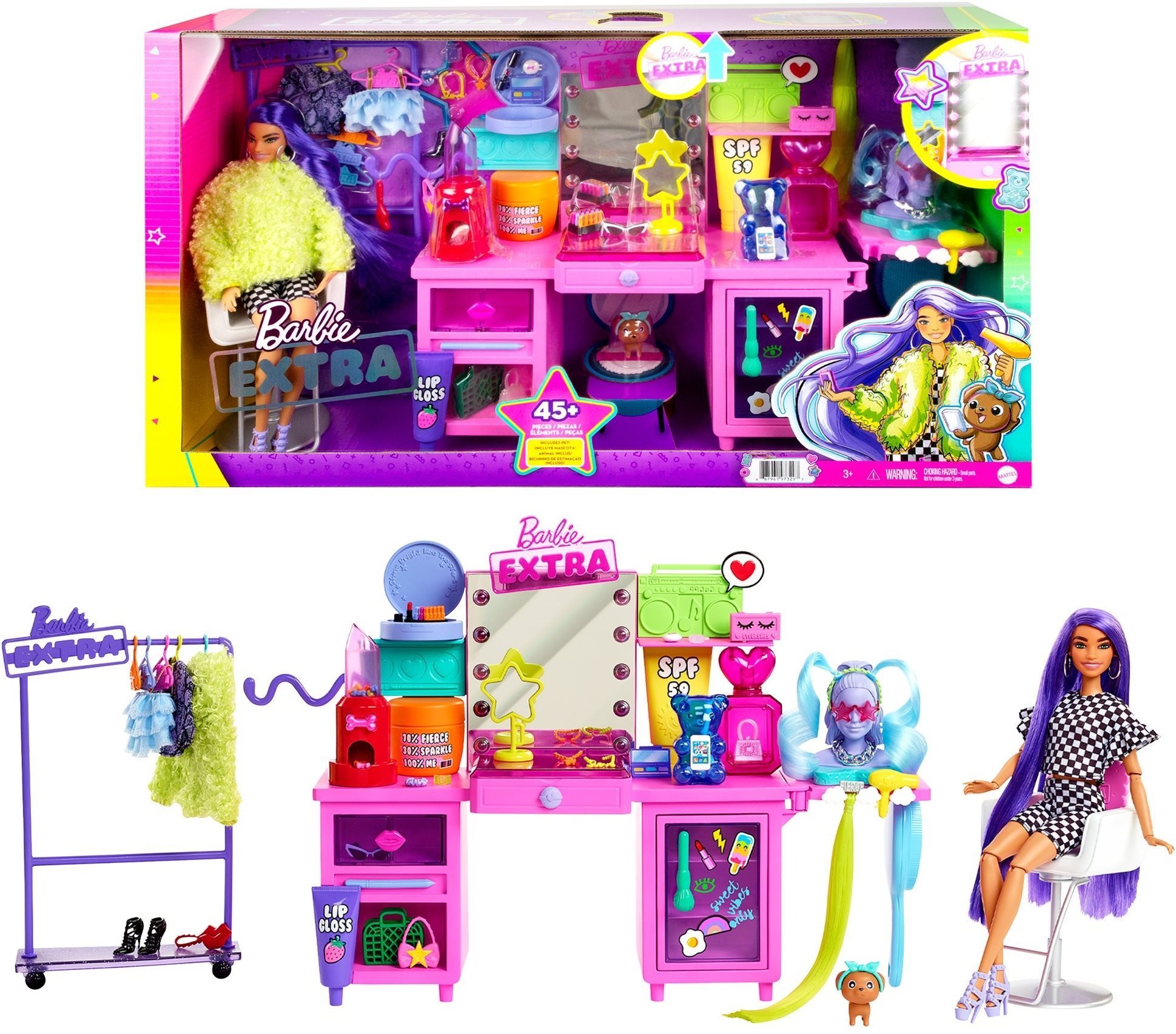 Barbie discount fashionistas kleiderschrank