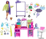 Barbie extra szekrény és baba játékszett - Játékbaba