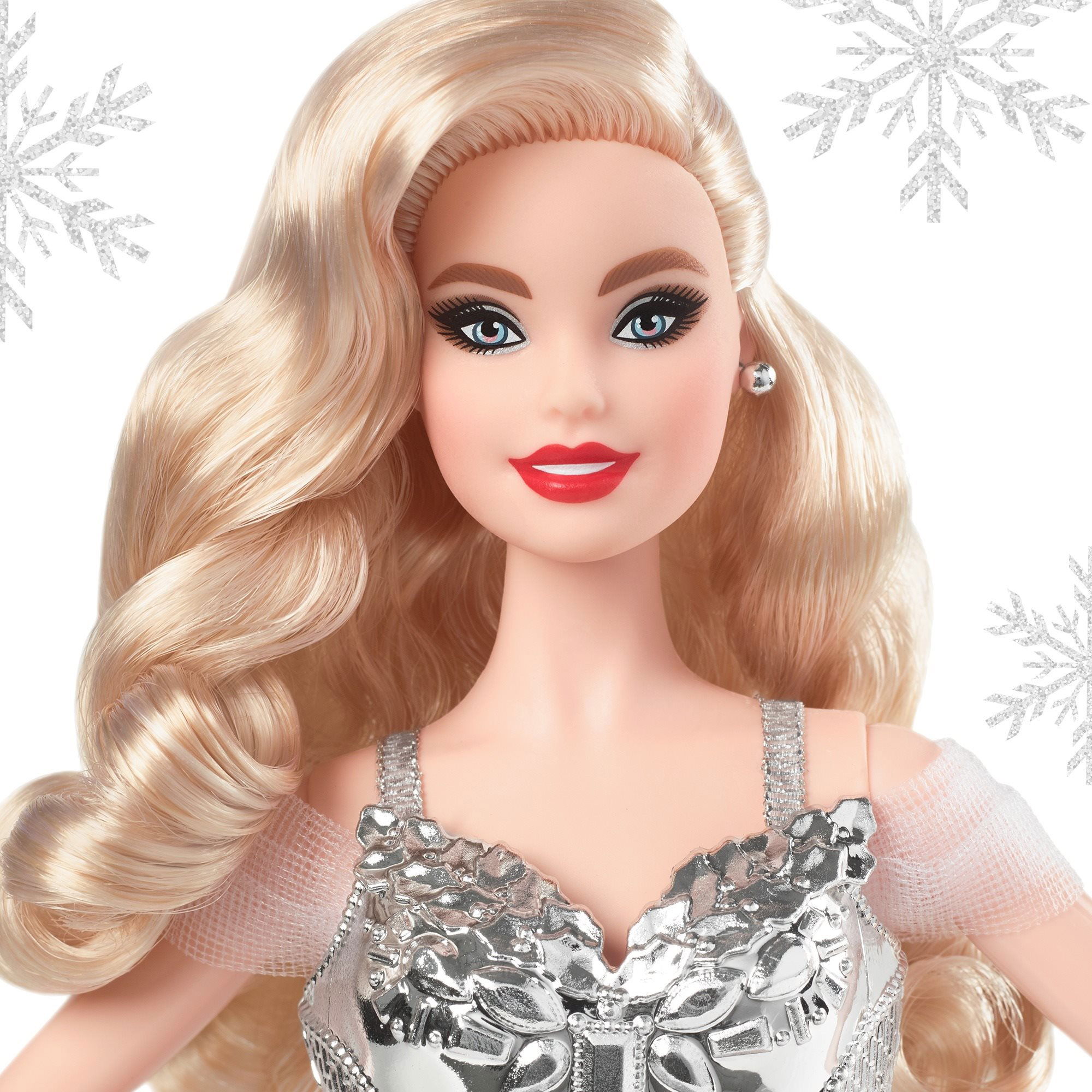 Barbie Christmas Doll Blonde Hair Doll Alza.cz