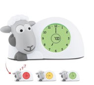 Night Light ZAZU - Sheep SAM Grey - Training Alarm Clock with Night Light - Noční světlo