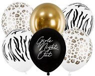Súprava latexových balónikov „girls night out“ – rozlúčka so slobodou – 30 cm – 6 ks - Balóny