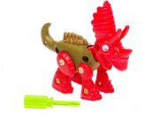 Interaktives Spielzeug - Dinosaurier-Schraubset - 17 cm x 16,5 cm x 11 cm - Figur