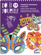 Basteln mit Kindern DIY Maske Dschungeltiere - Vyrábění pro děti