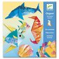 DJECO Fémesen csillogó - tengeri állatok - Origami