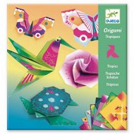 Origami of neon trophy - Origami