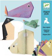 Origami puzzle polar animals - Origami