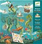 Kids Stickers Story with repositionable stickers Underwater Adventures - Dětské samolepky