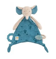 Cuddle Scarf with Teether Elephant - Baby Sleeping Toy