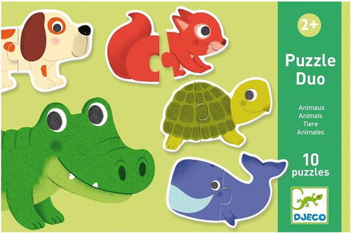Duo puzzle Zvířátka - Puzzle - Hlavní obrázek