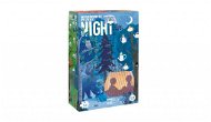 LONDJI Kétoldalú puzzle Éjszaka és nappal az erdőben - Puzzle
