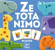 Puzzlové kocky zvieratká zo Zoo - Puzzle