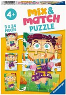 Ravensburger 051960 Mix & Match Puzzle Seasons 3x24 pieces - Jigsaw
