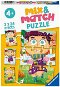 Ravensburger 051960 Mix & Match Puzzle Ročné obdobia 3× 24 dielikov - Puzzle