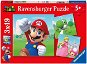 Ravensburger 051861 Super Mario 3x49 dílků  - Puzzle