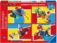 Ravensburger 051953 Super Mario 4x100 darab - Puzzle
