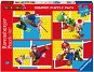 Ravensburger 051953 Super Mario 4x100 darab - Puzzle
