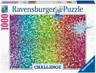 Ravensburger 167456 Challenge Puzzle: Glitter 1000 dielikov - Puzzle