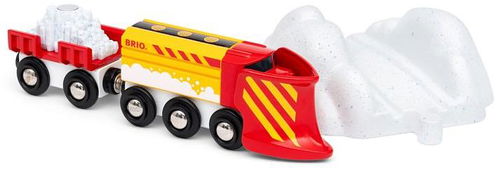 Brio World 33606 - Vlak so snehovým pluhom - Vláčiková dráha - Hlavný obrázok