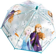 Children's Umbrella Frozen 2 Transparent, Manual - Children's Umbrella