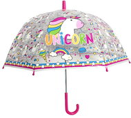 Children's Umbrella Unicorn Transparent Manual - Children's Umbrella