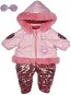 Baby Annabell Deluxe Sequin Winter Jumpsuit, 43 cm - Toy Doll Dress