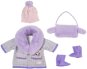 Baby Annabell Winter set with fur coat, 43 cm - Toy Doll Dress