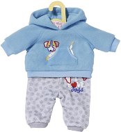 Dolly Moda melegítőfelső kék, 43 cm - Játékbaba ruha
