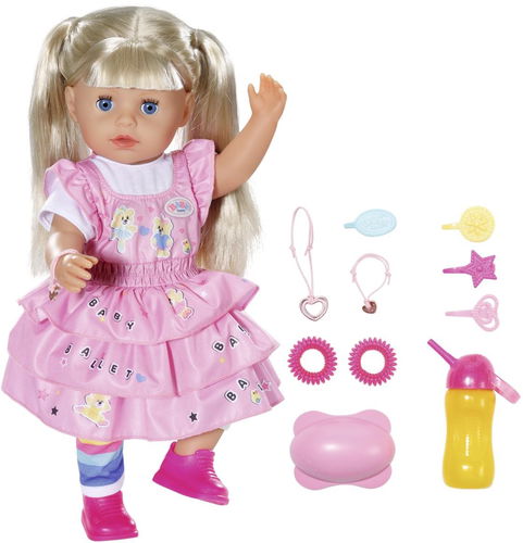 Zapf Creation - BABY BORN - Poupée Soft Touch Little Girl 36 cm