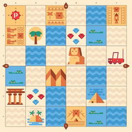 Primo Ancient Egypt Adventure Pack 2 - Altes Ägypten - für Cubetto Roboter - Roboter