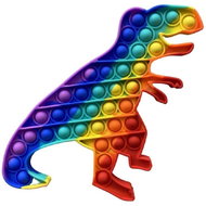 Pop It Rainbow Dinosaur 5 Jumbo - Pop It